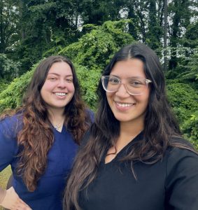 Veronica Butler and Judy Mourad