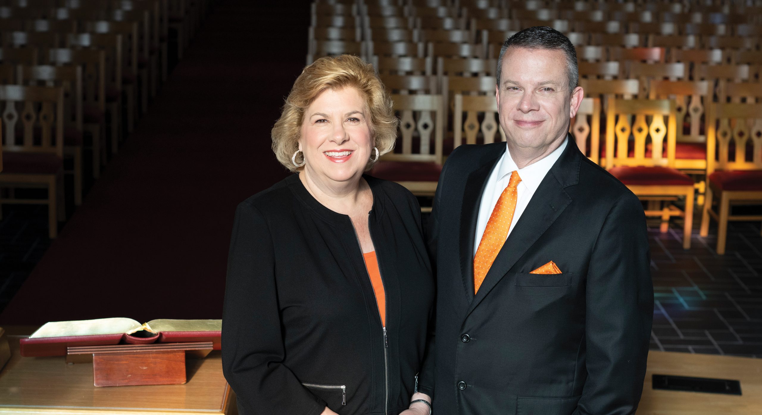 President William M. Downs and First Lady Kimberly Downs.