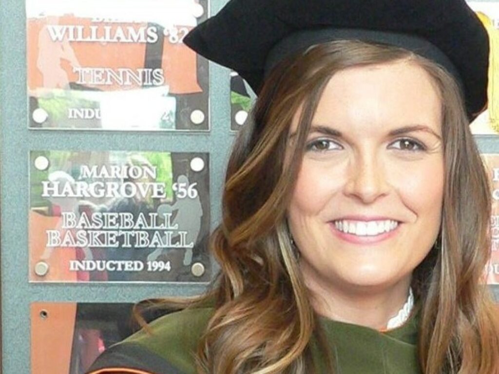 Pharmacy Alumna Sara Carlisle decided to be a CPHS