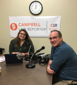 Photo of CLR Podcast with Sean Doyle and Shannon Lackey '21