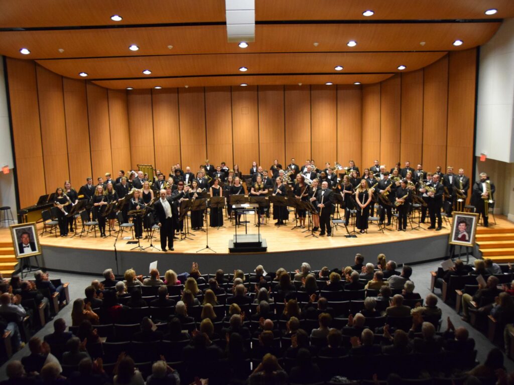 Campbell University Wind Ensemble at the Hobson Performance Center Inaugural Gala