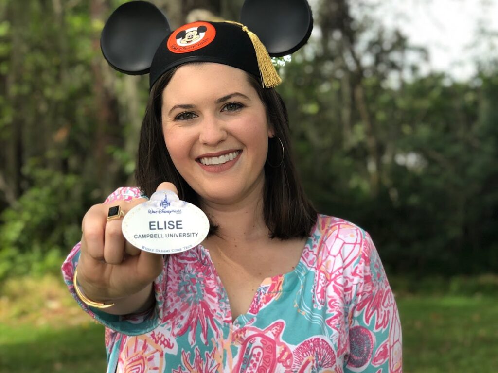 Elise participates in Disney College Program