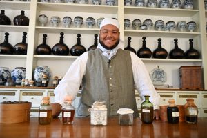 Quan in the apothocary.