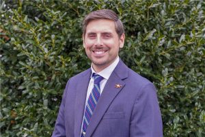 Headshot of Grant Harden, Director of Planned Giving