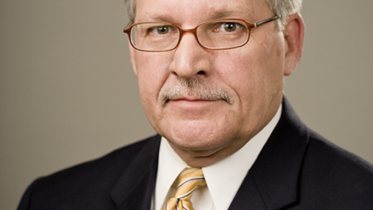 Photo of Professor Emeritus Johnny Christie '90
