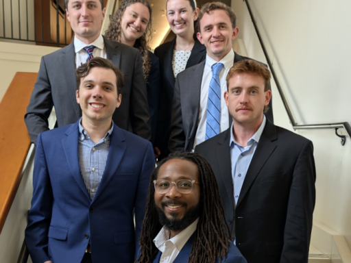 Photo of Campbell Law advocates ABA Negotiations team and coach Evin Grant '16
