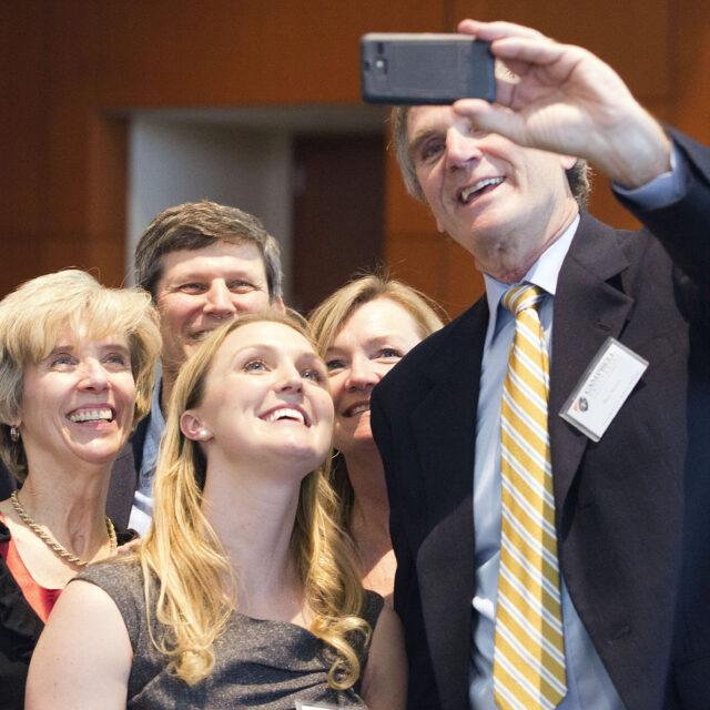 image of family during Campbell Law's Family Day