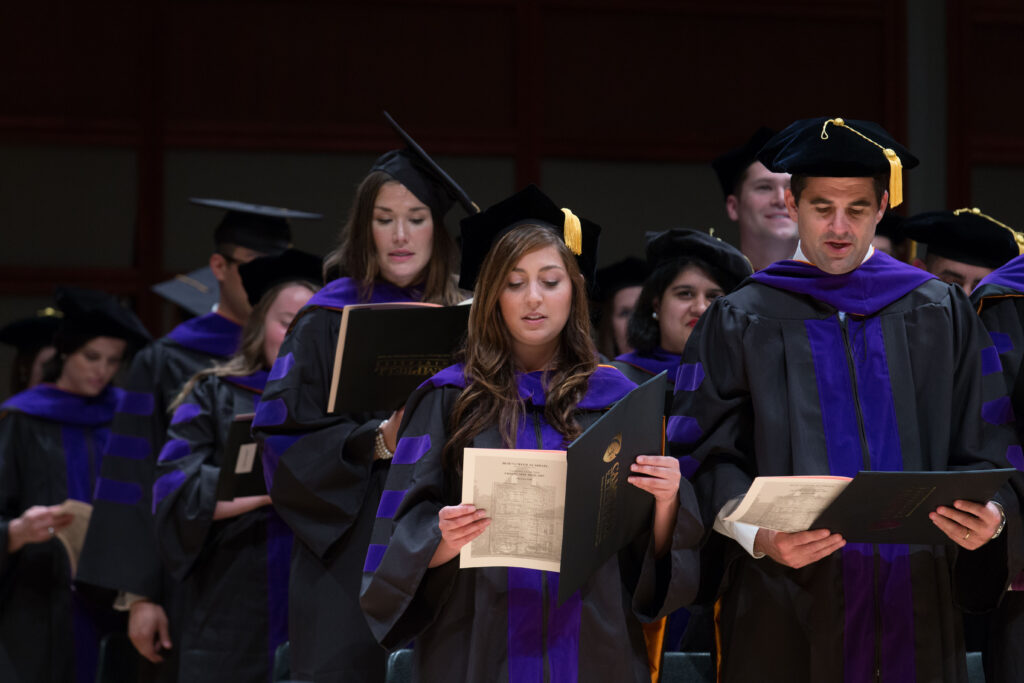 image of law graduates